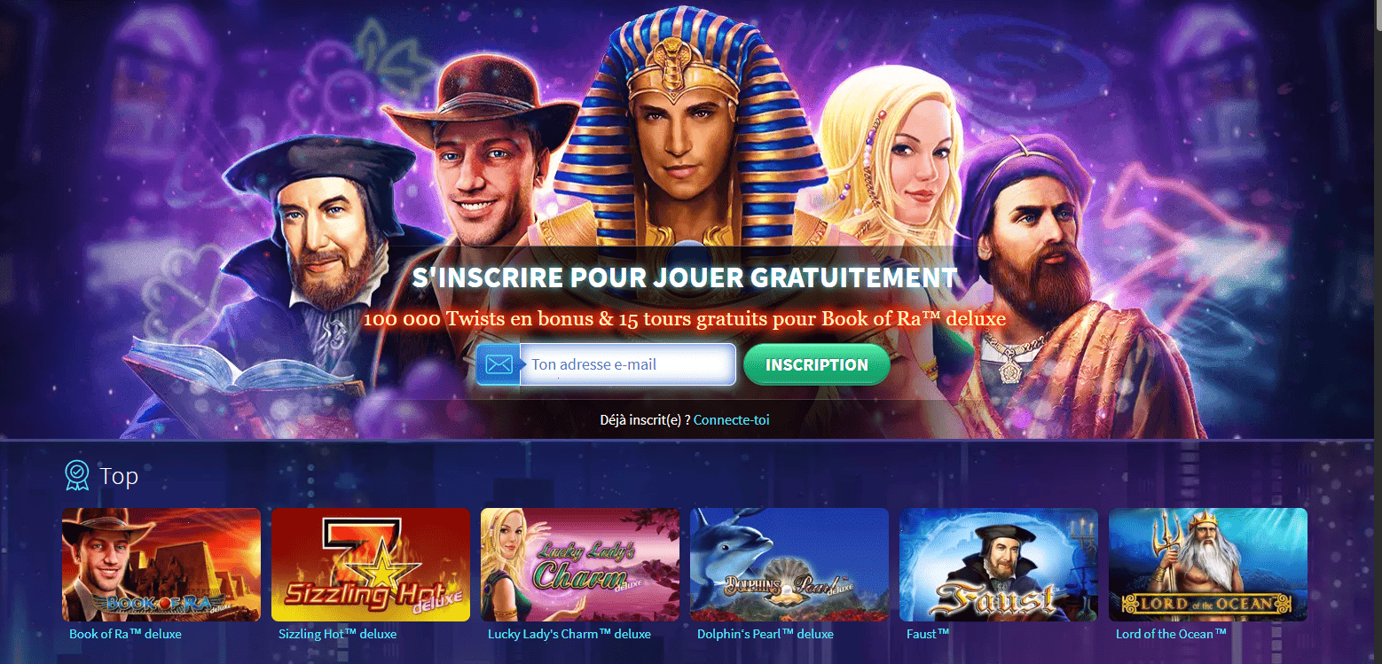 GameTwist — Jeux gratuits et casinos en ligne